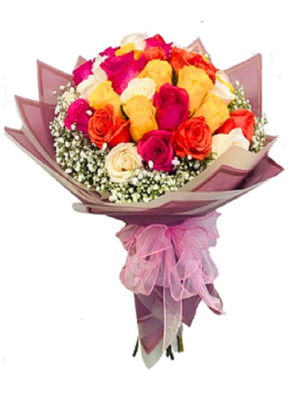 Bouquet x 24 Rosas Surtidas