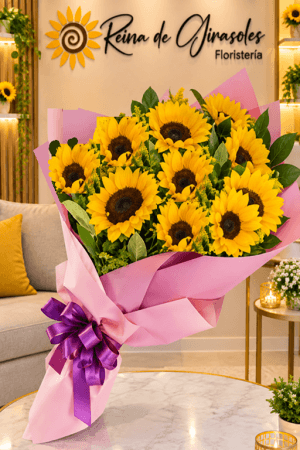 Bouquet Girasoles x 10